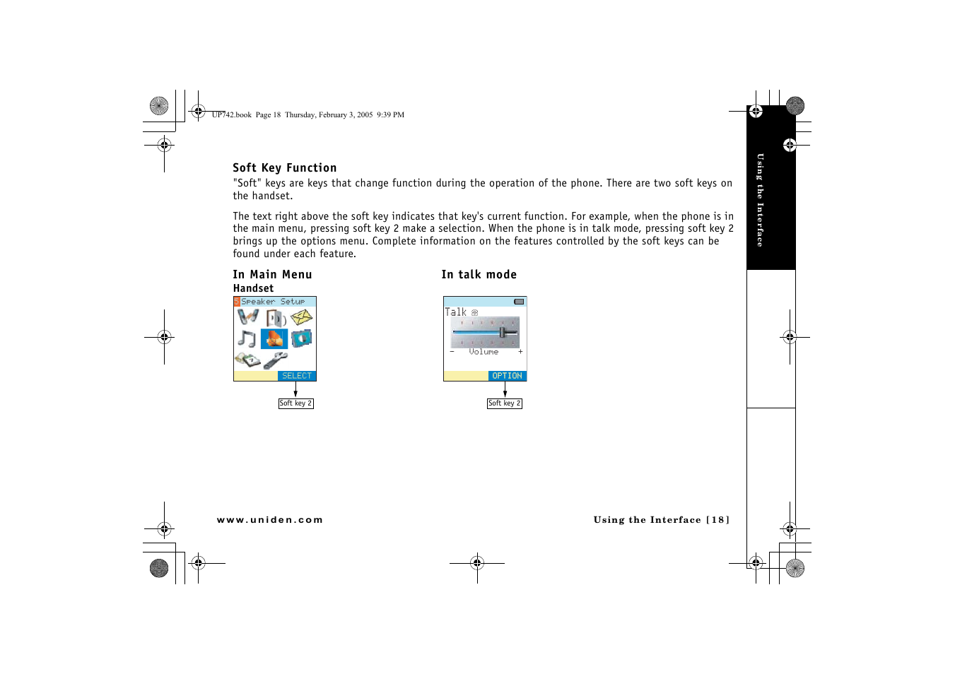 Soft key function, P. 18) | GN Netcom ELT 560 User Manual | Page 19 / 72