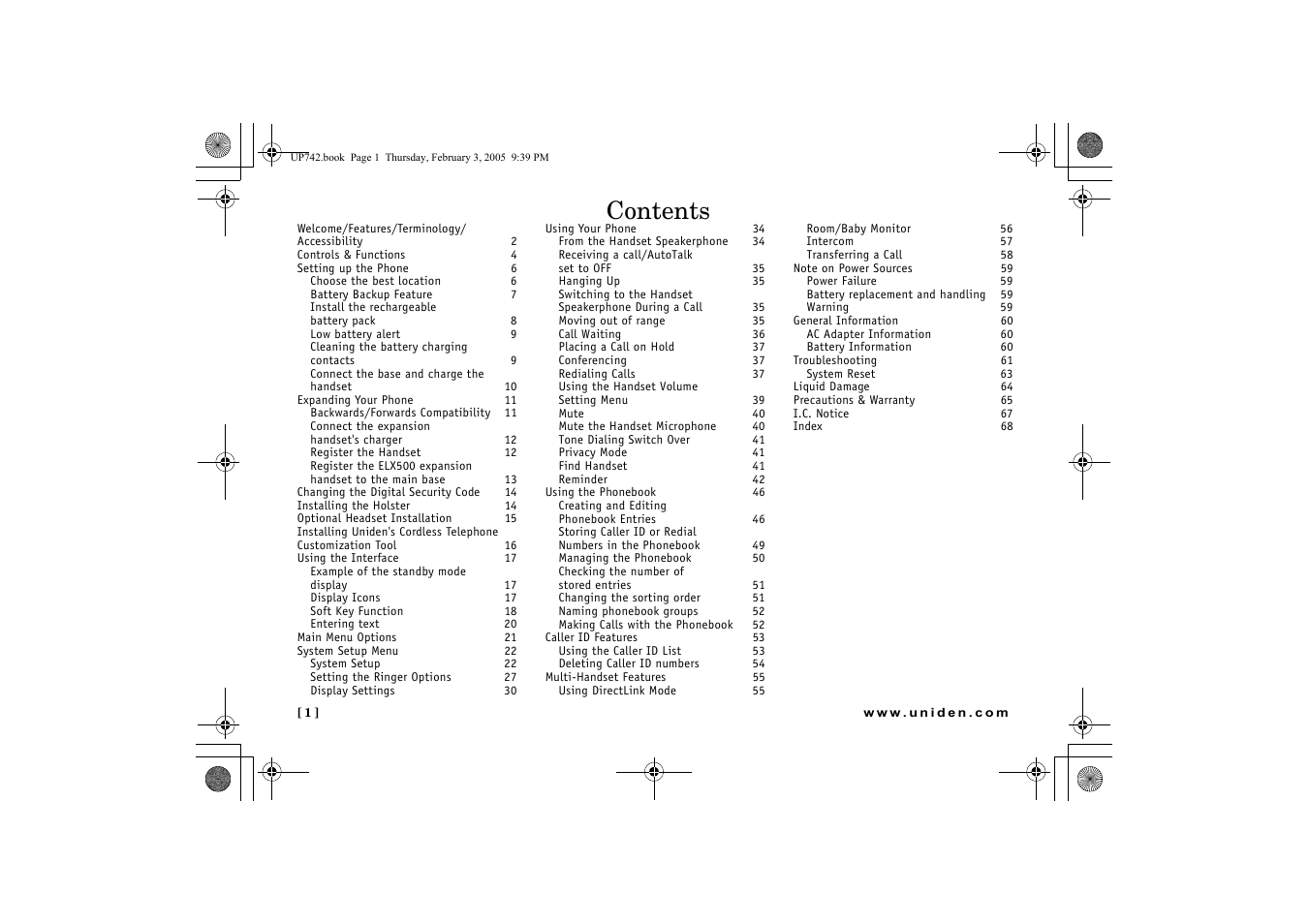GN Netcom ELT 560 User Manual | Page 2 / 72