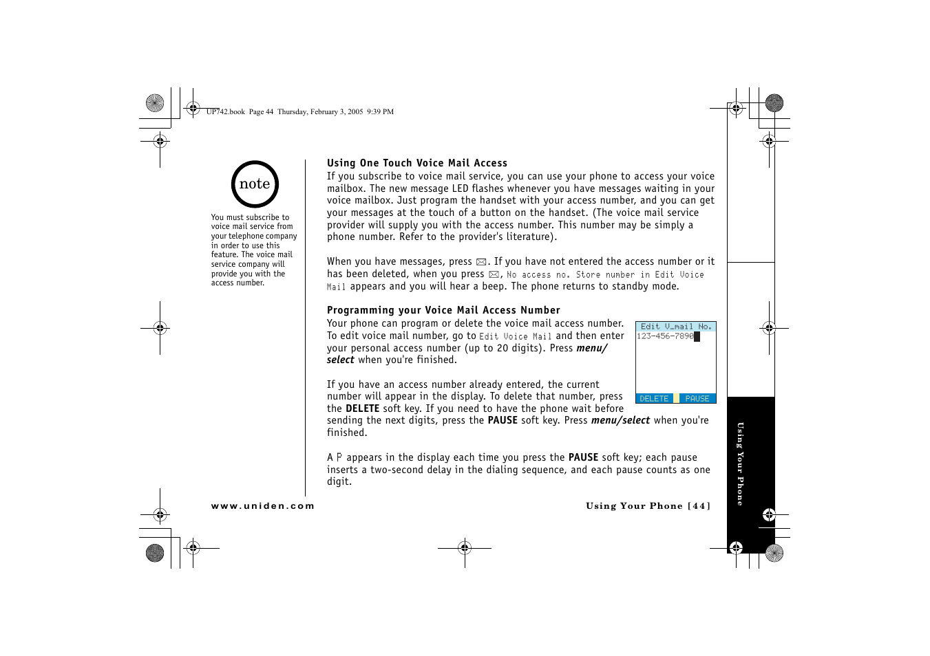 P. 44 | GN Netcom ELT 560 User Manual | Page 45 / 72