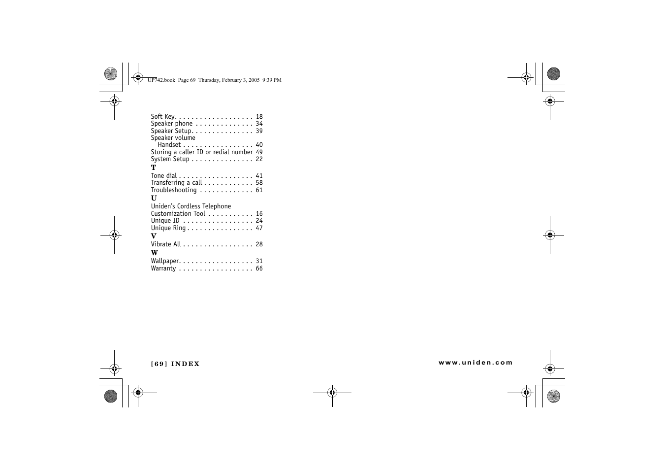 GN Netcom ELT 560 User Manual | Page 70 / 72