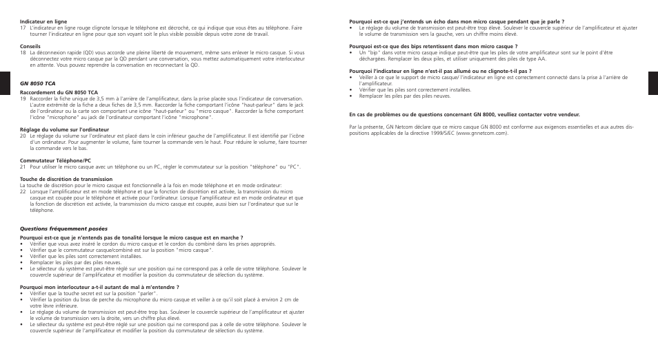 GN Netcom 8000 MPA User Manual | Page 6 / 17