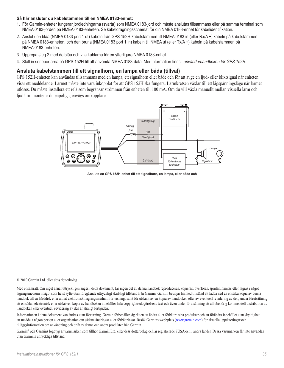 Garmin GPS 190-01219-91 User Manual | Page 35 / 36