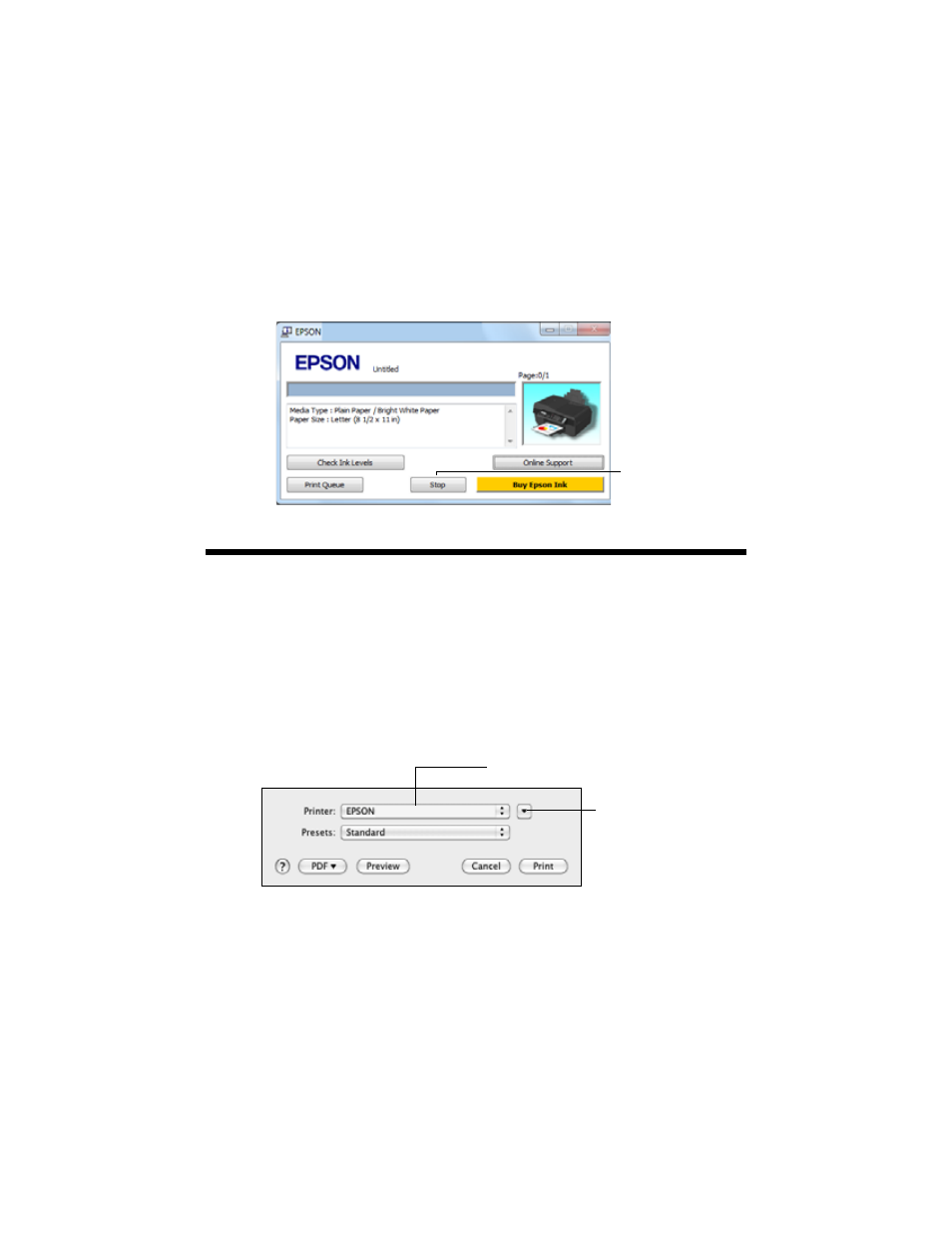 Printing with a macintosh | Garmin WORKFORCE 320 User Manual | Page 12 / 56