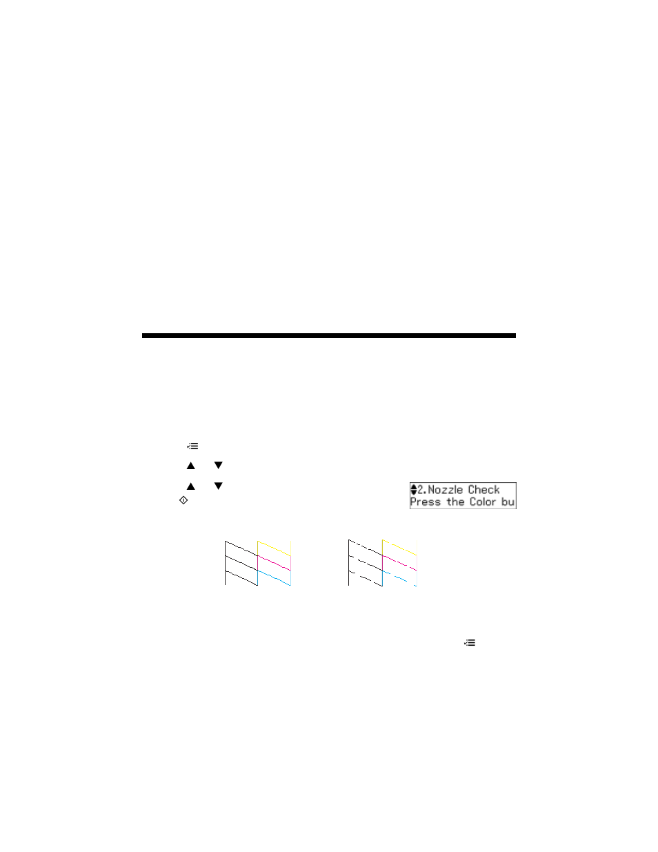 Maintaining your product, Checking the print head nozzles | Garmin WORKFORCE 320 User Manual | Page 22 / 56