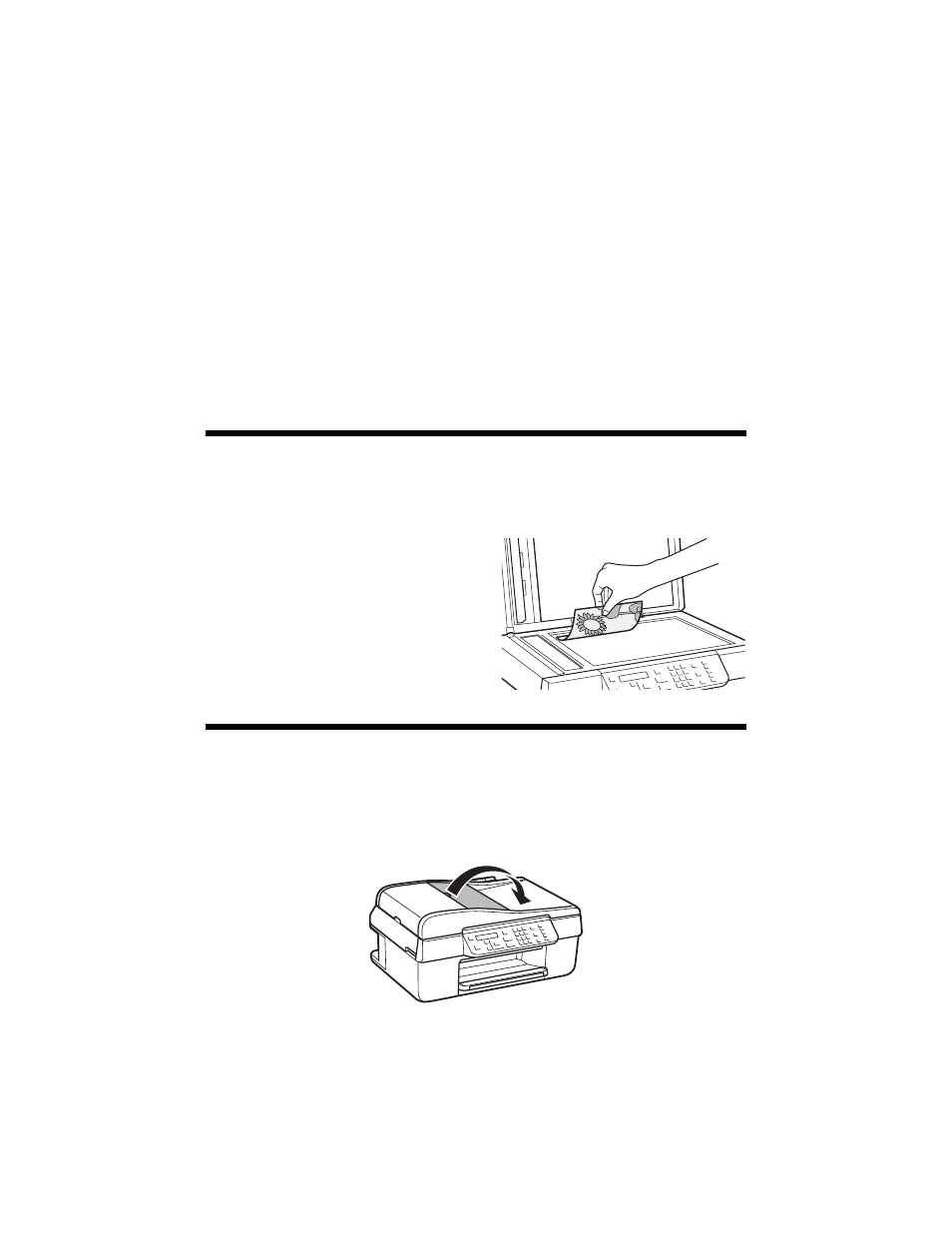 Placing originals for copying, scanning, or faxing, Using the scanner glass, Using the automatic document feeder | Garmin WORKFORCE 320 User Manual | Page 7 / 56