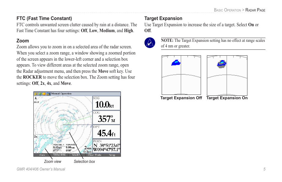 Garmin GMR 404 User Manual | Page 11 / 26