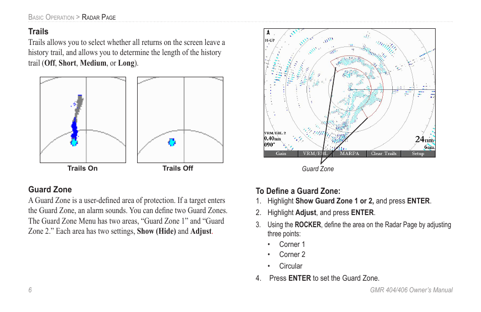 Garmin GMR 404 User Manual | Page 12 / 26