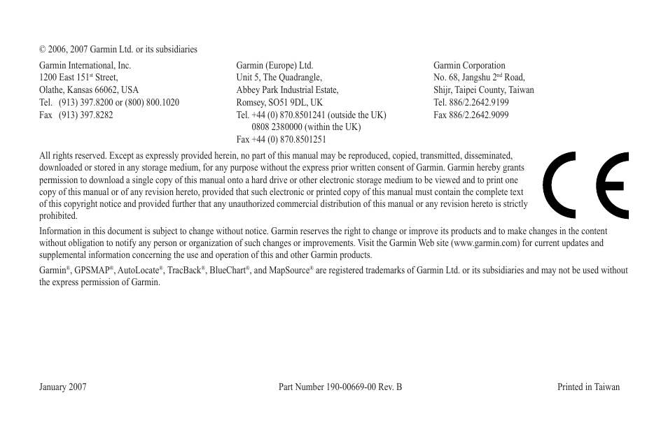 Garmin GMR 404 User Manual | Page 2 / 26