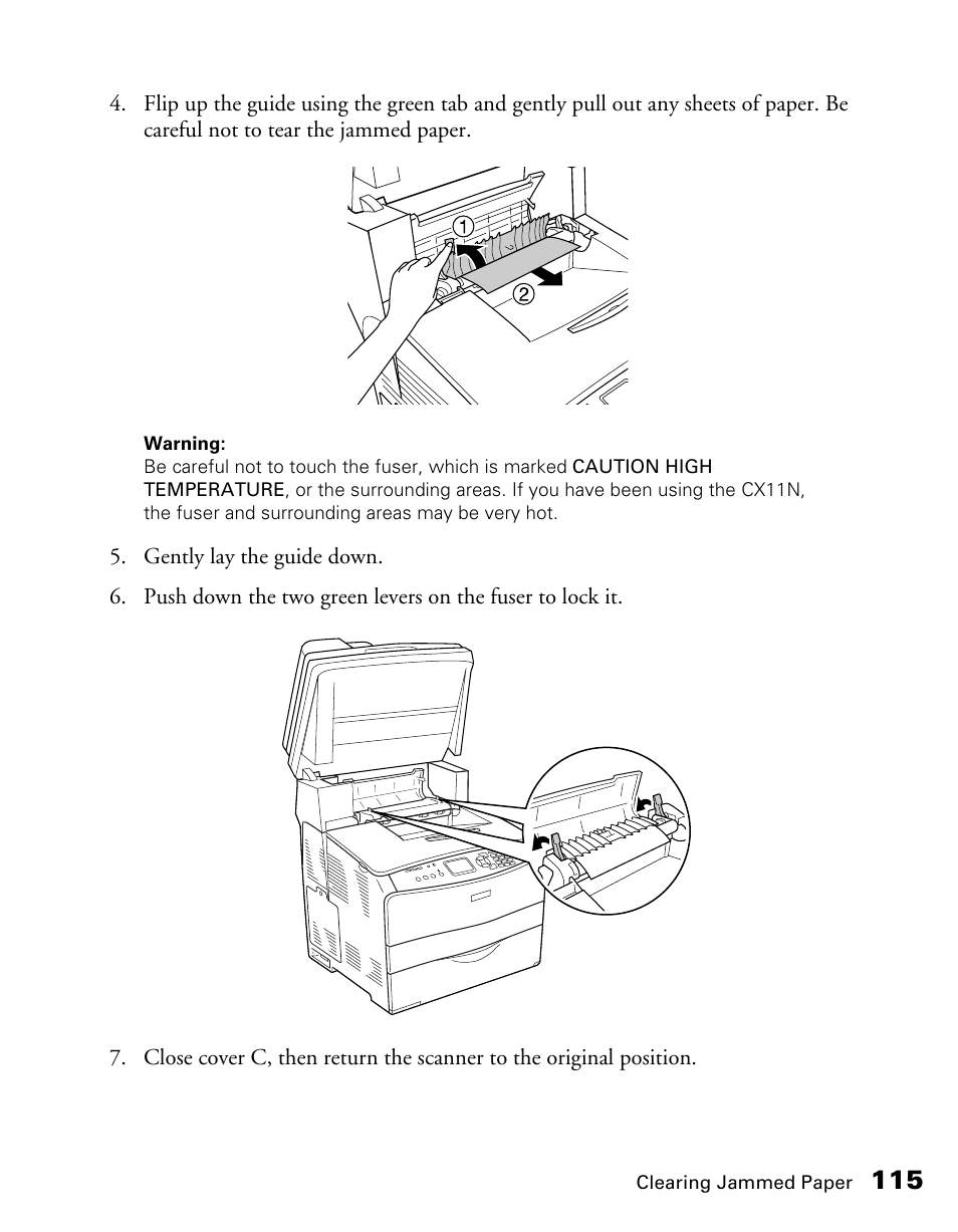 Epson CX11NF User Manual | Page 115 / 144