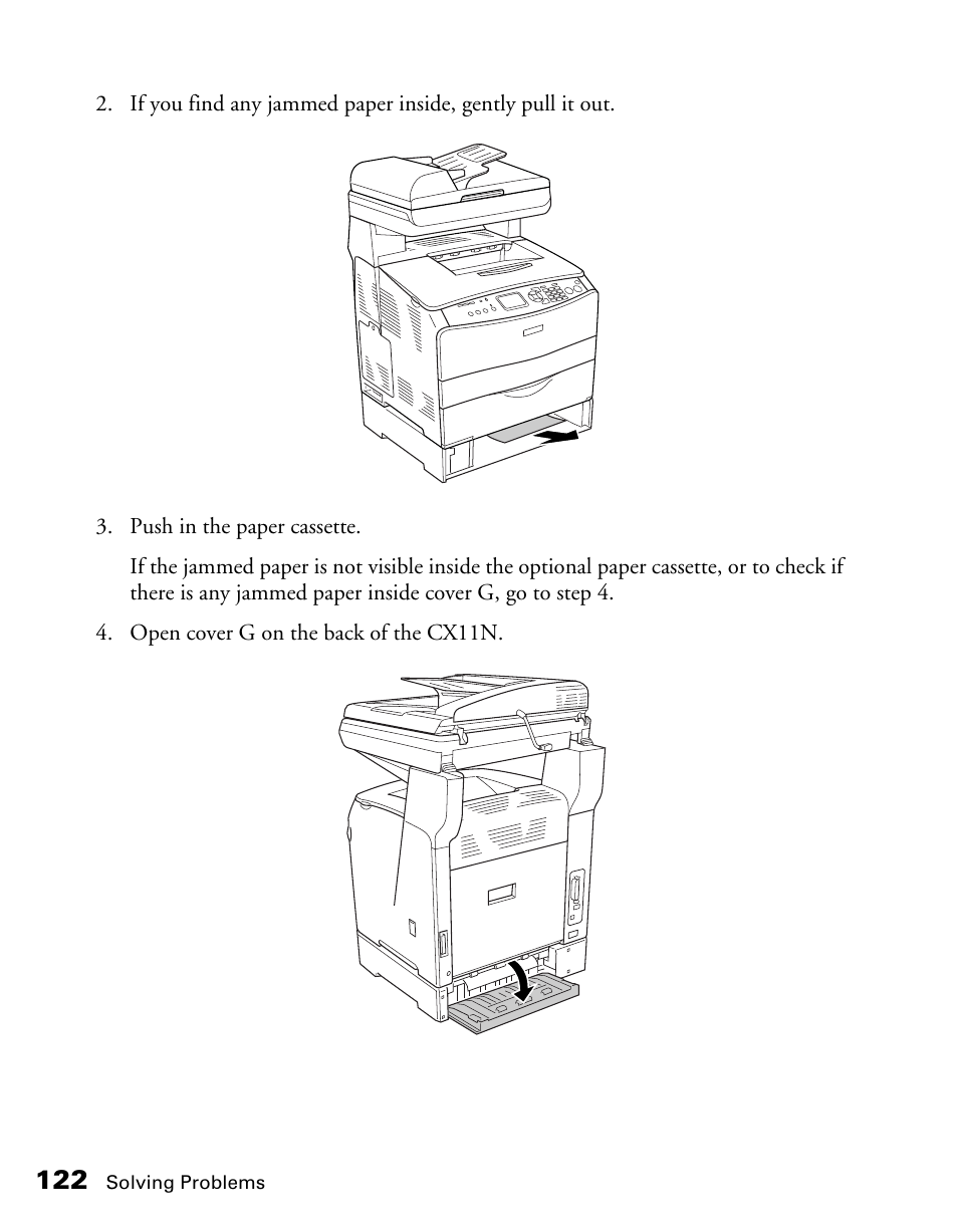 Epson CX11NF User Manual | Page 122 / 144