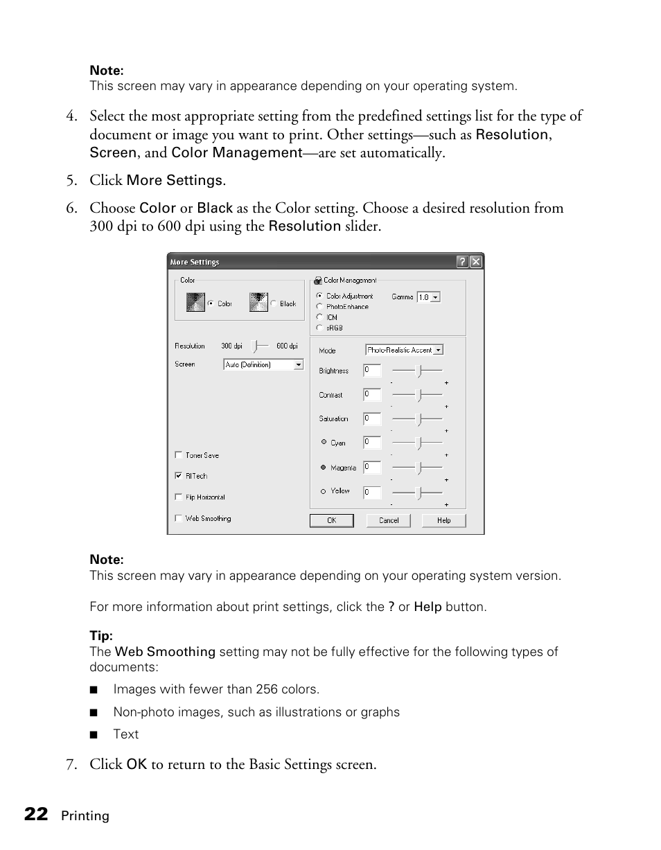 Epson CX11NF User Manual | Page 22 / 144