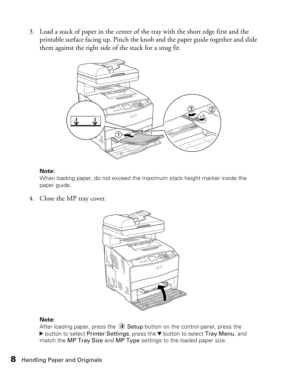 Epson CX11NF User Manual | Page 8 / 144