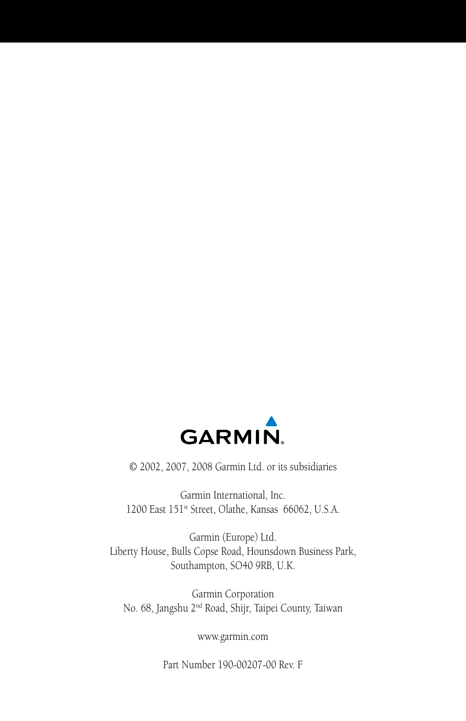 Garmin GTX 330 User Manual | Page 12 / 12