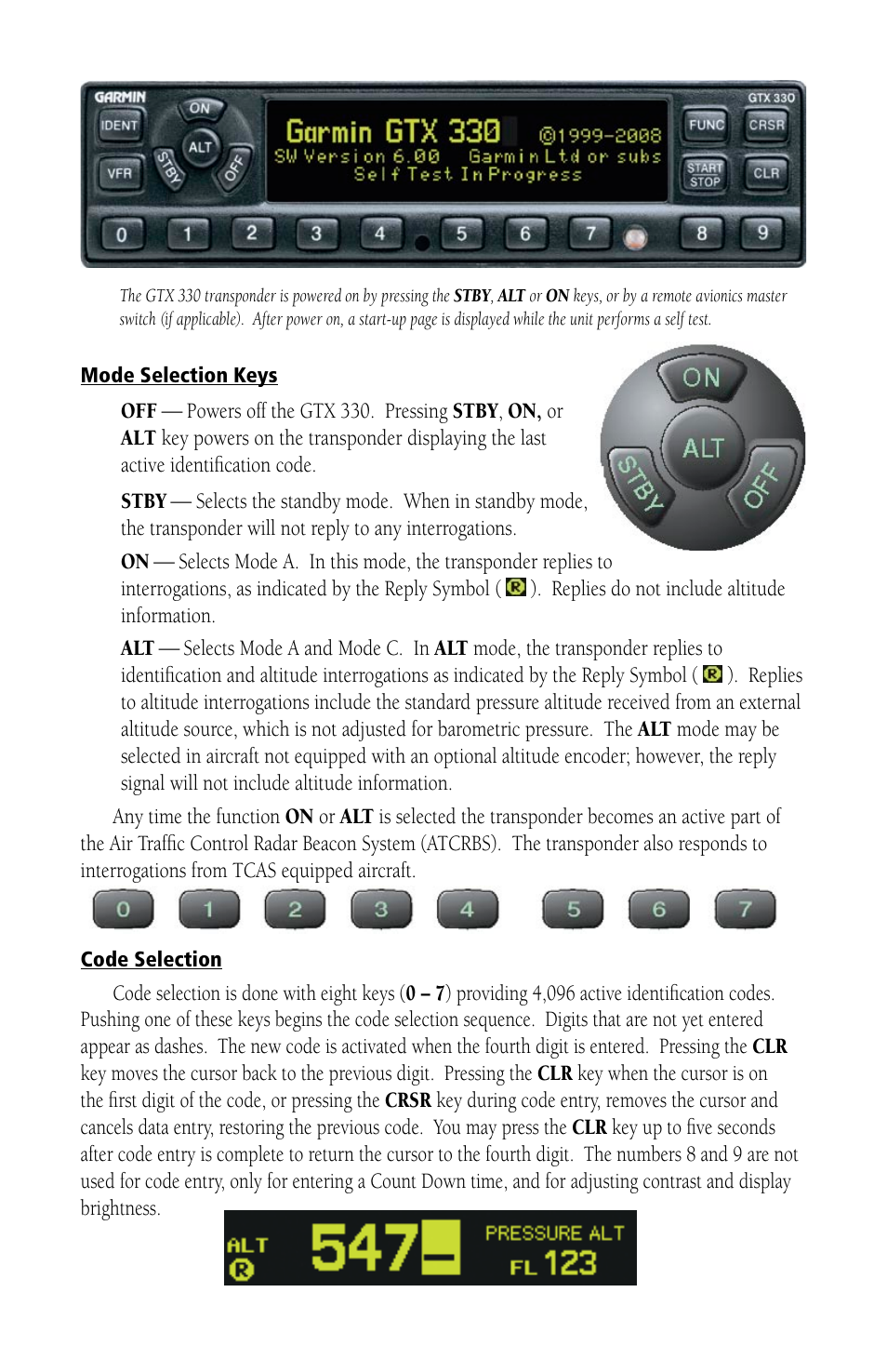 Garmin GTX 330 User Manual | Page 4 / 12