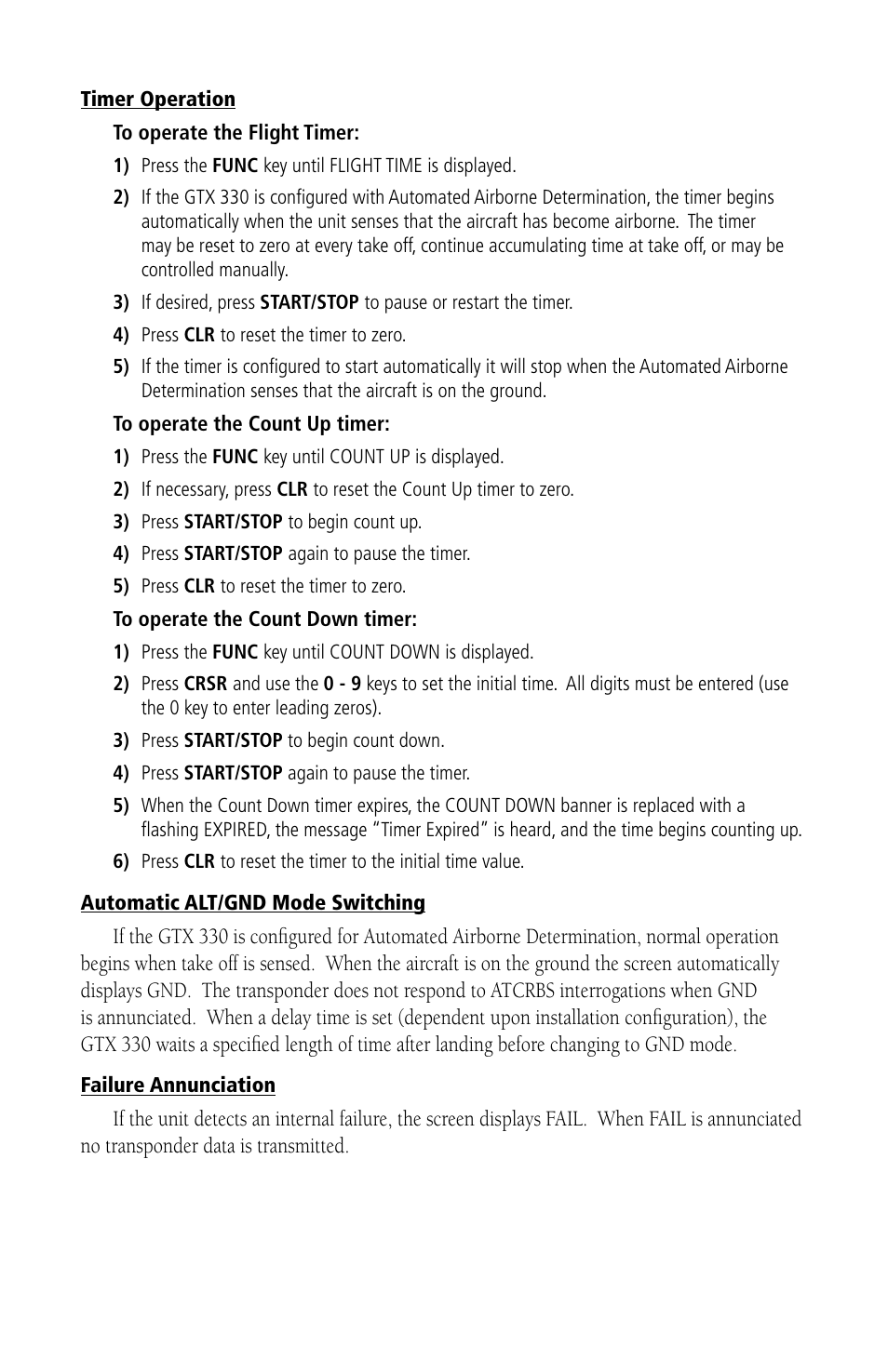 Garmin GTX 330 User Manual | Page 7 / 12