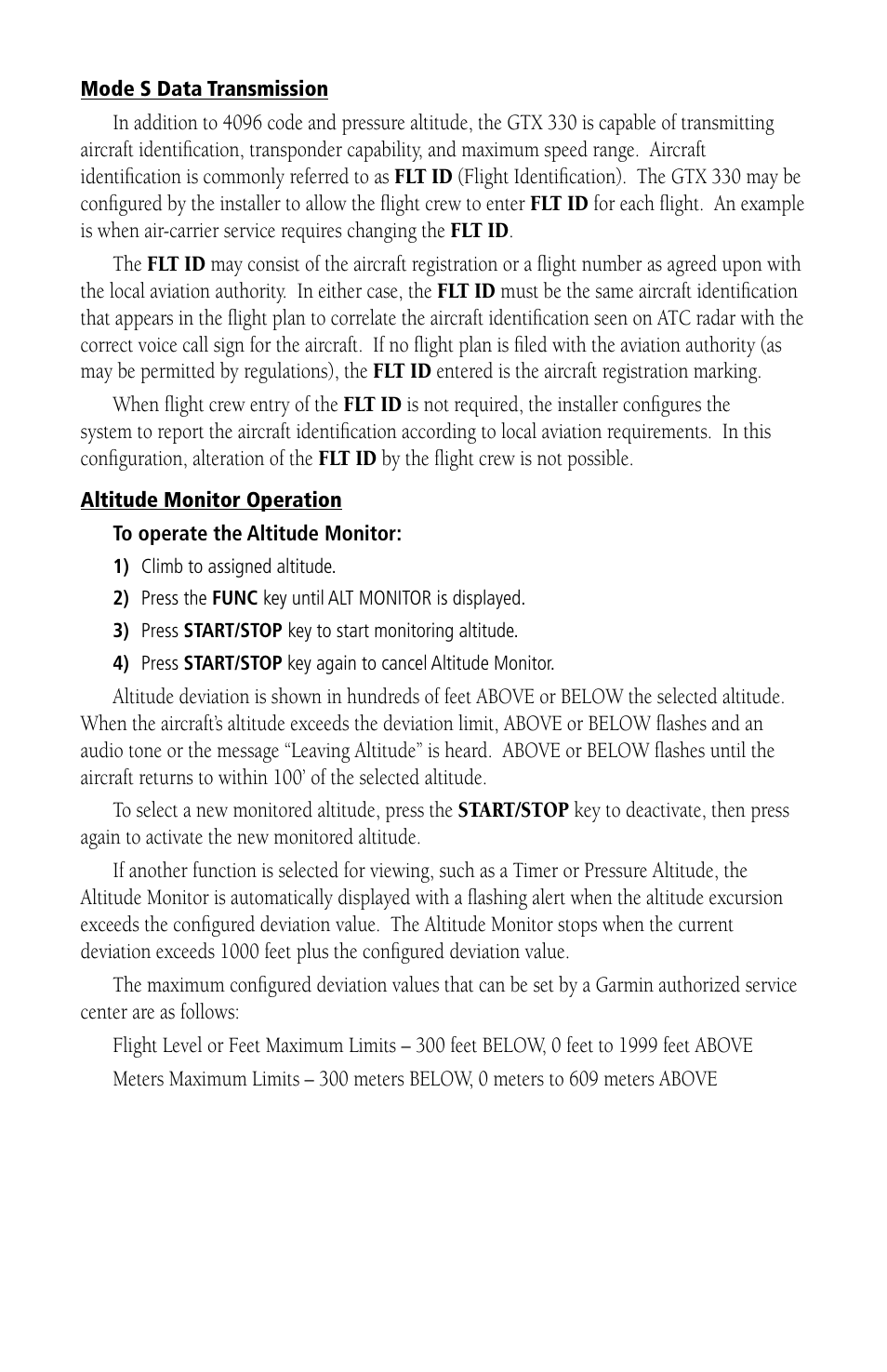 Garmin GTX 330 User Manual | Page 8 / 12