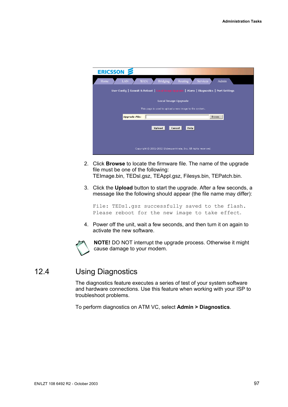 4 using diagnostics | Garmin HM210DP/DI User Manual | Page 105 / 135