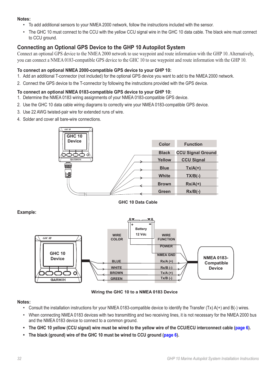 For more information | Garmin GHP 10 User Manual | Page 32 / 48