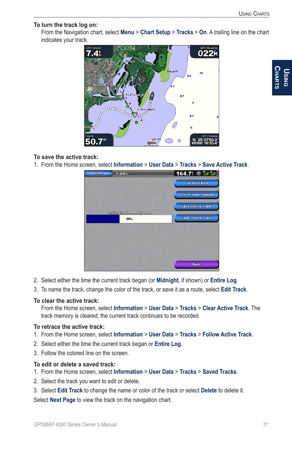 Garmin GPSMAP 4000 User Manual | Page 15 / 74
