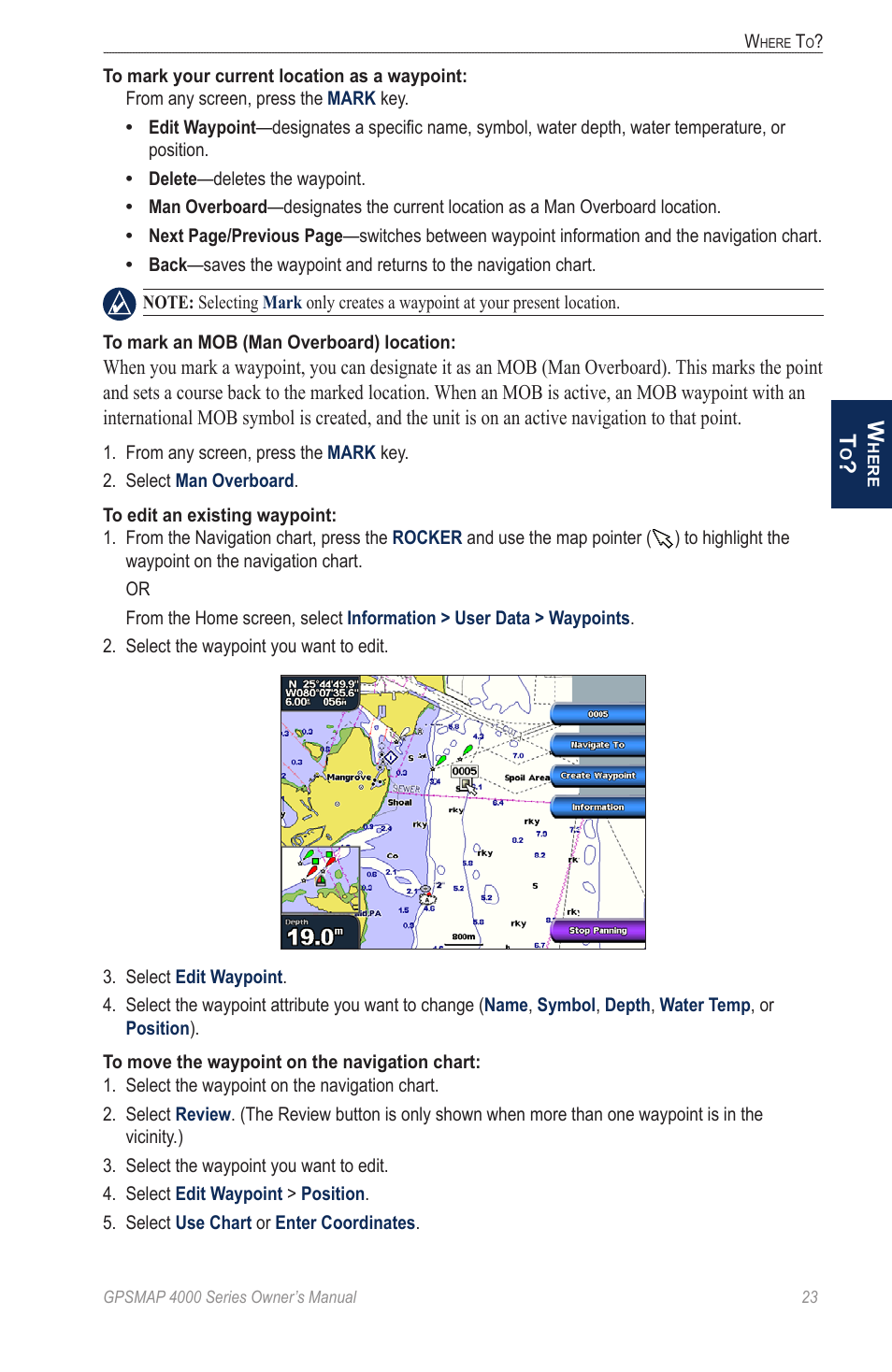 Garmin GPSMAP 4000 User Manual | Page 27 / 74