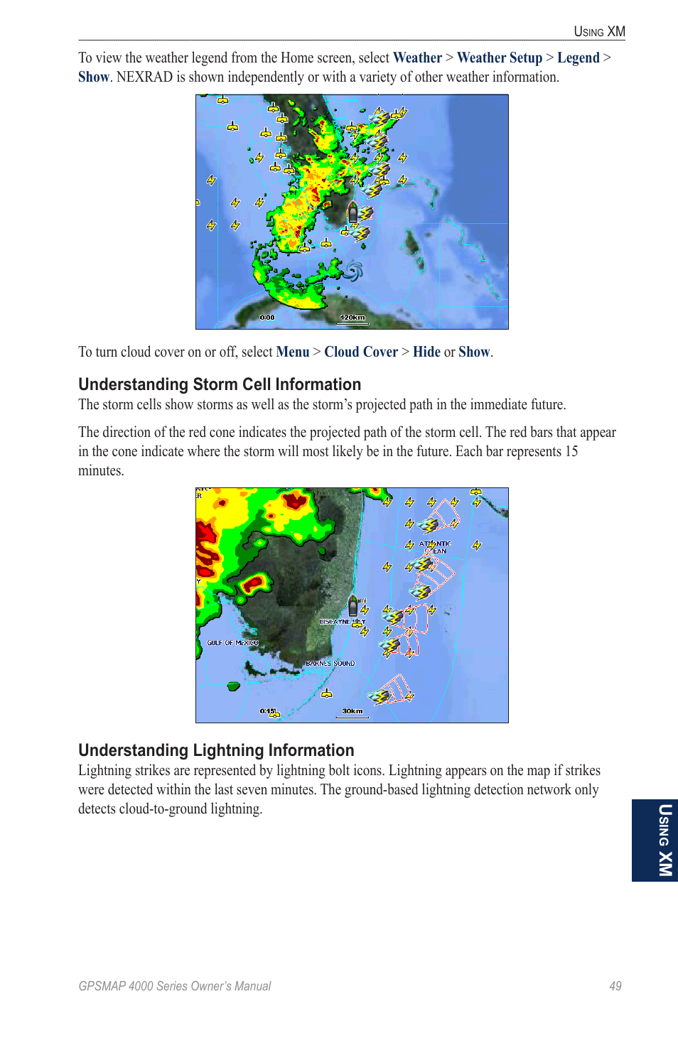 Garmin GPSMAP 4000 User Manual | Page 53 / 74