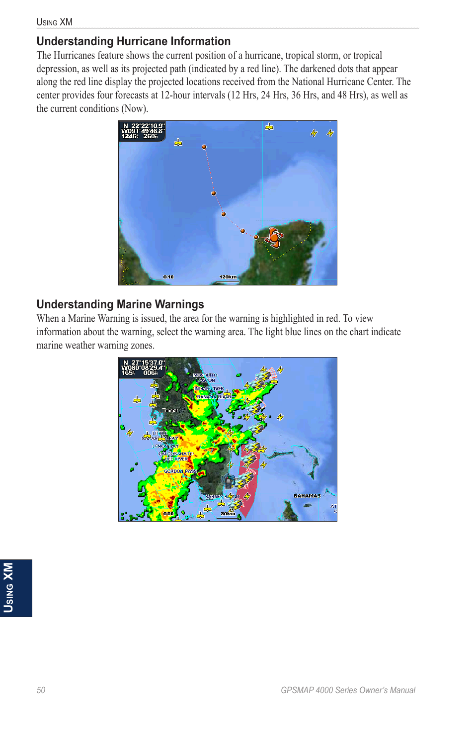 Garmin GPSMAP 4000 User Manual | Page 54 / 74