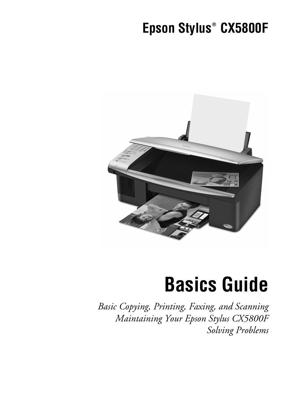 Garmin STYLUS CX5800F User Manual | 72 pages