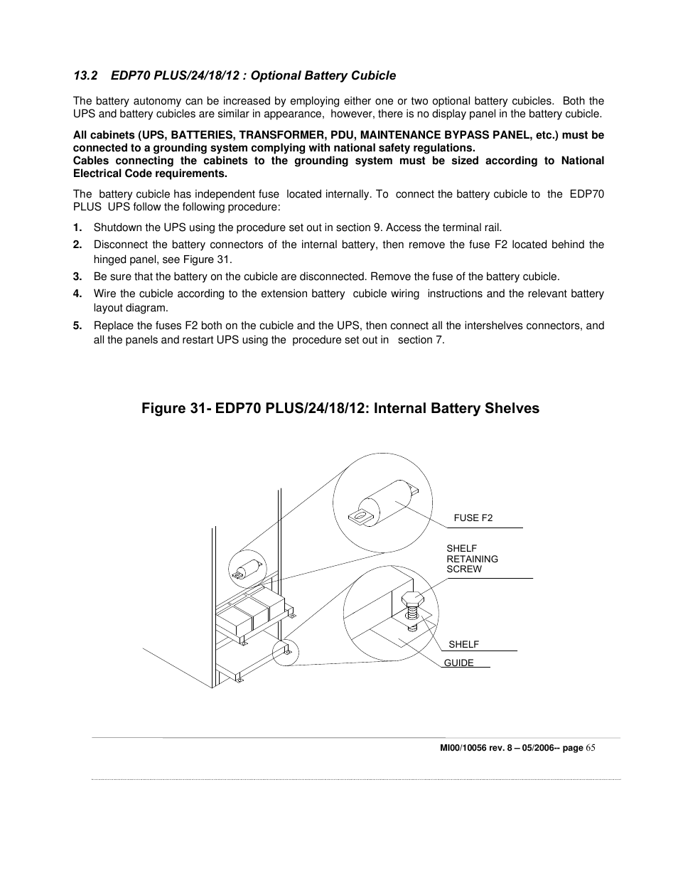 ETL EDP70 User Manual | Page 65 / 67