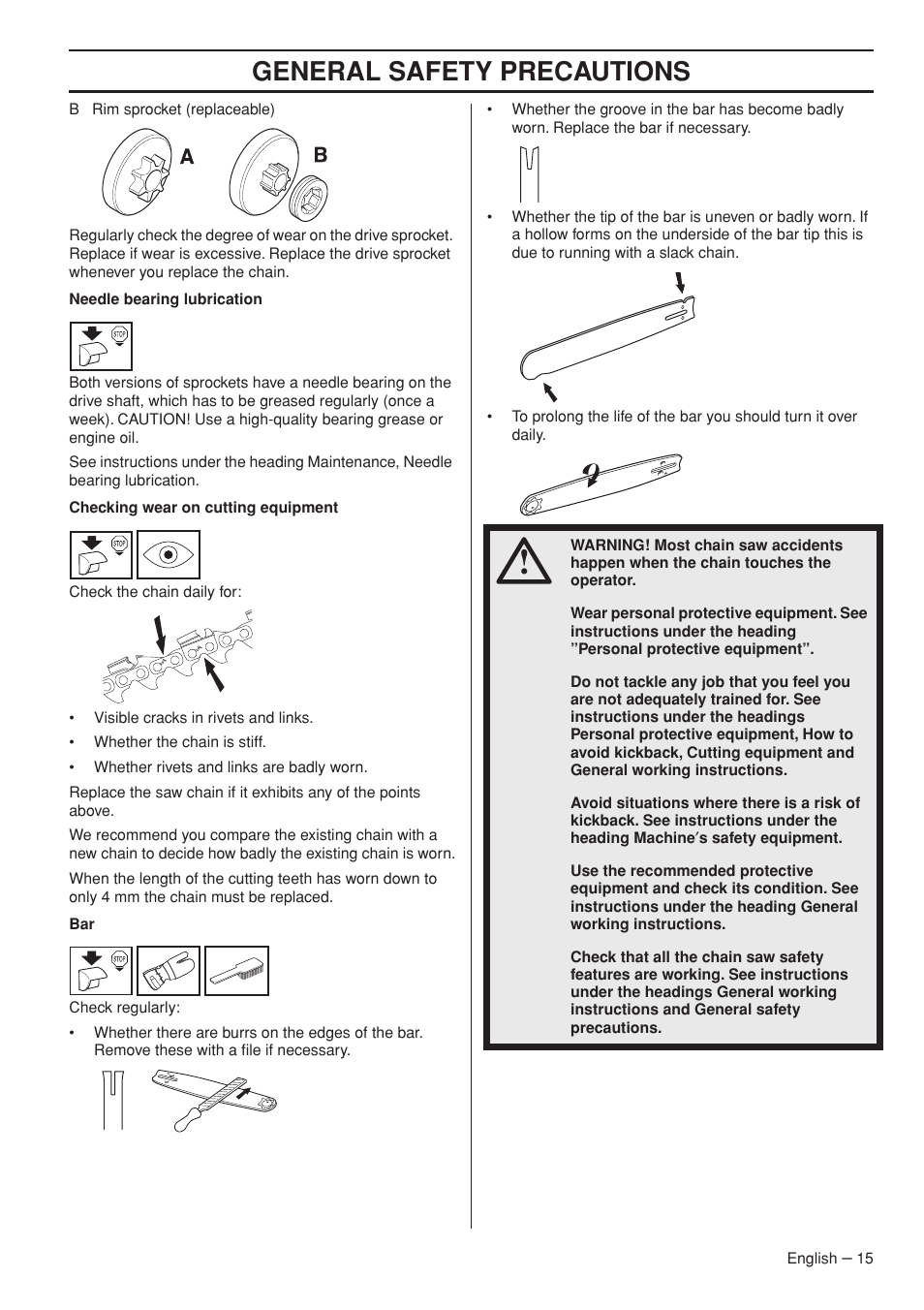 General safety precautions | Garmin TRIOBRAKE 353 User Manual | Page 15 / 44