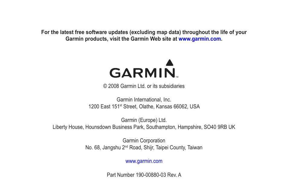 Garmin Mobile PC User Manual | Page 12 / 12