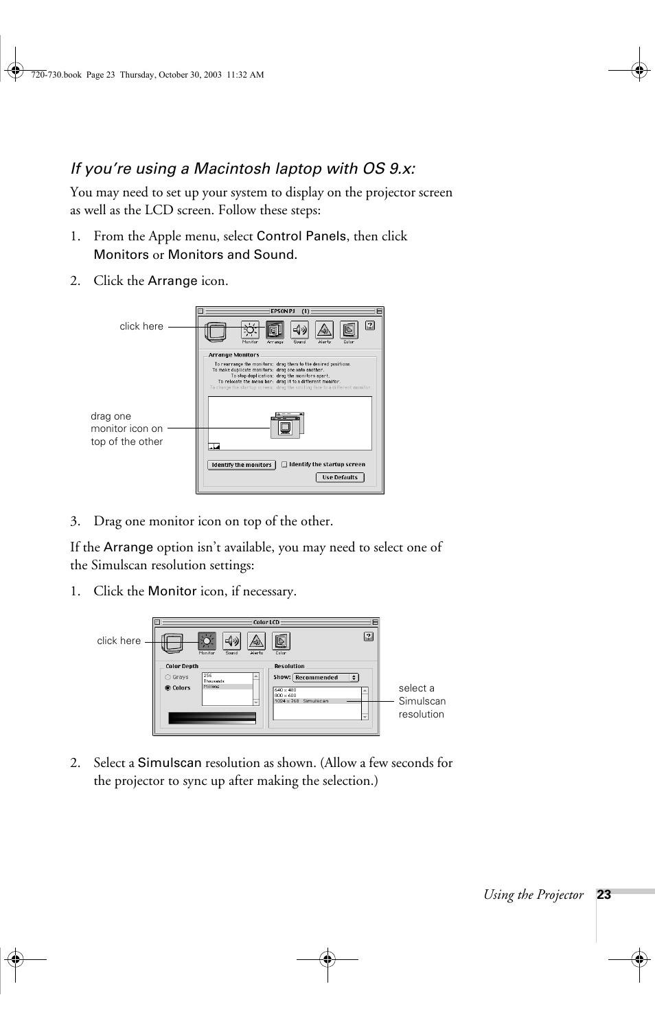 Epson 720c User Manual | Page 29 / 106