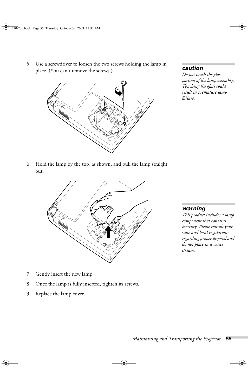 Epson 720c User Manual | Page 61 / 106