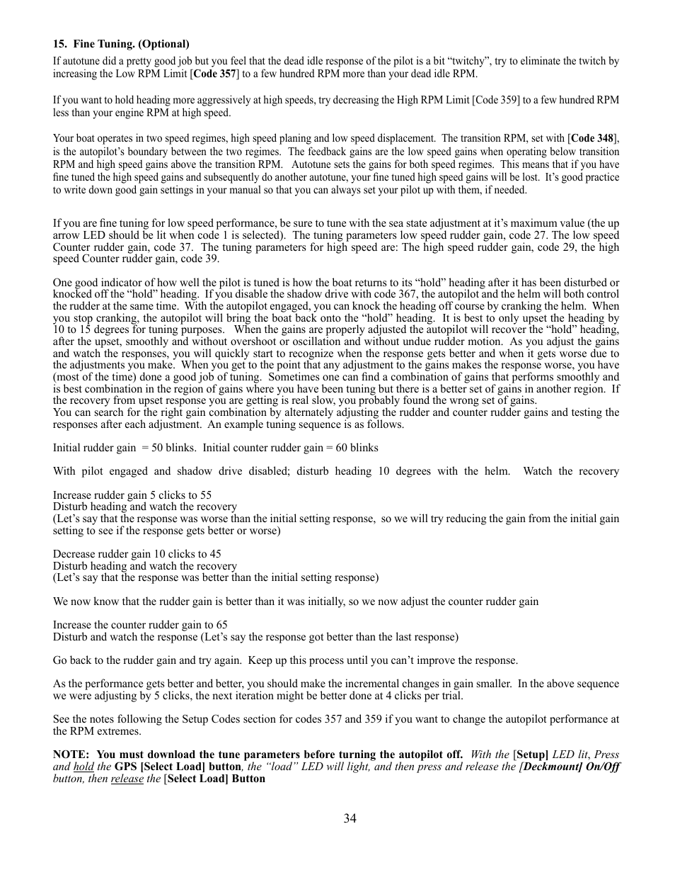 Garmin GLADIATOR TR-1 User Manual | Page 34 / 53