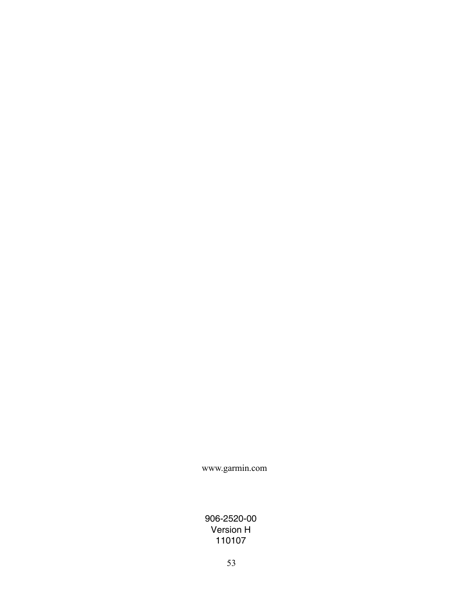 Garmin GLADIATOR TR-1 User Manual | Page 53 / 53