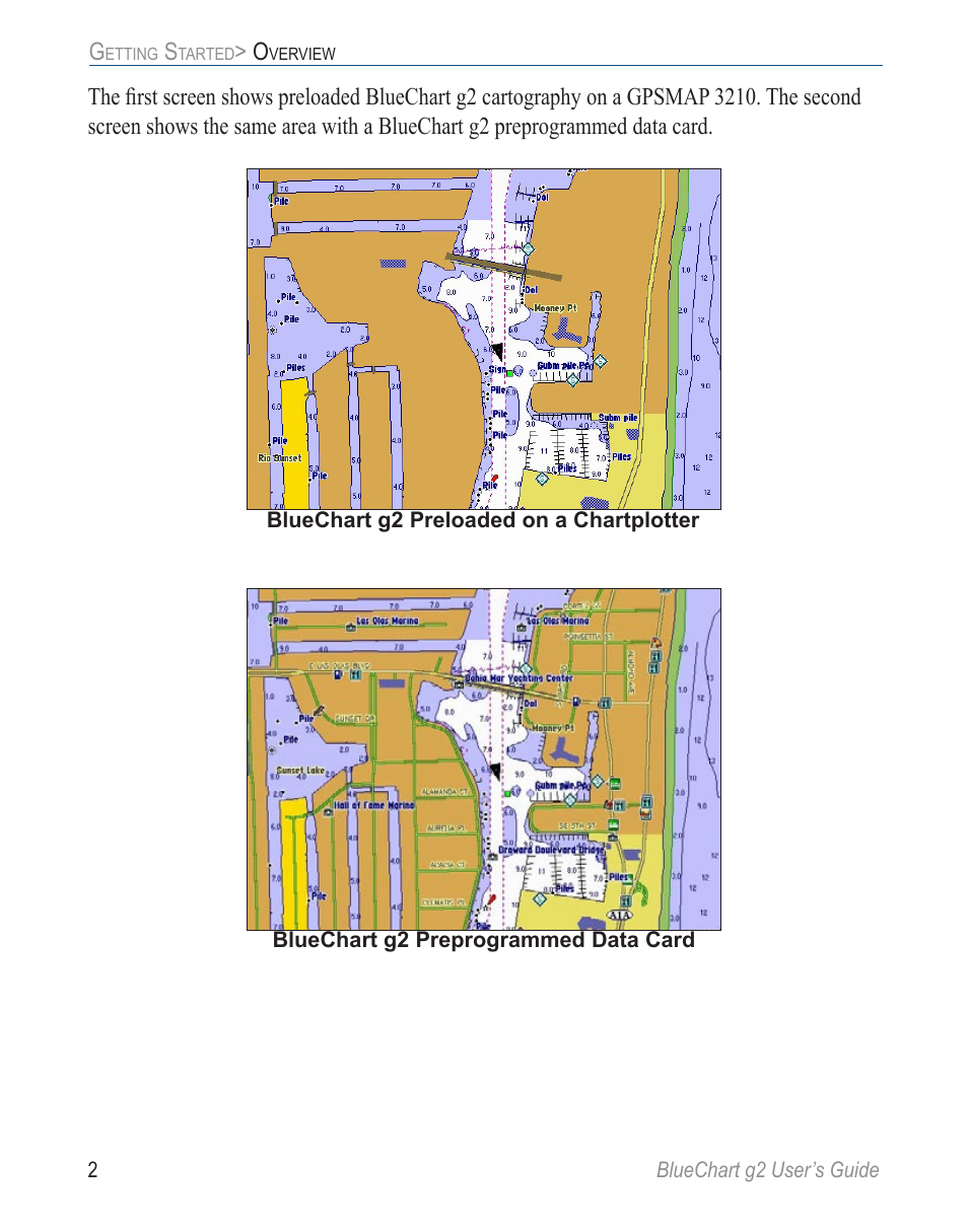 Bluechart g2 preprogrammed data cards (see | Garmin BLUECHART G2 User Manual | Page 10 / 24