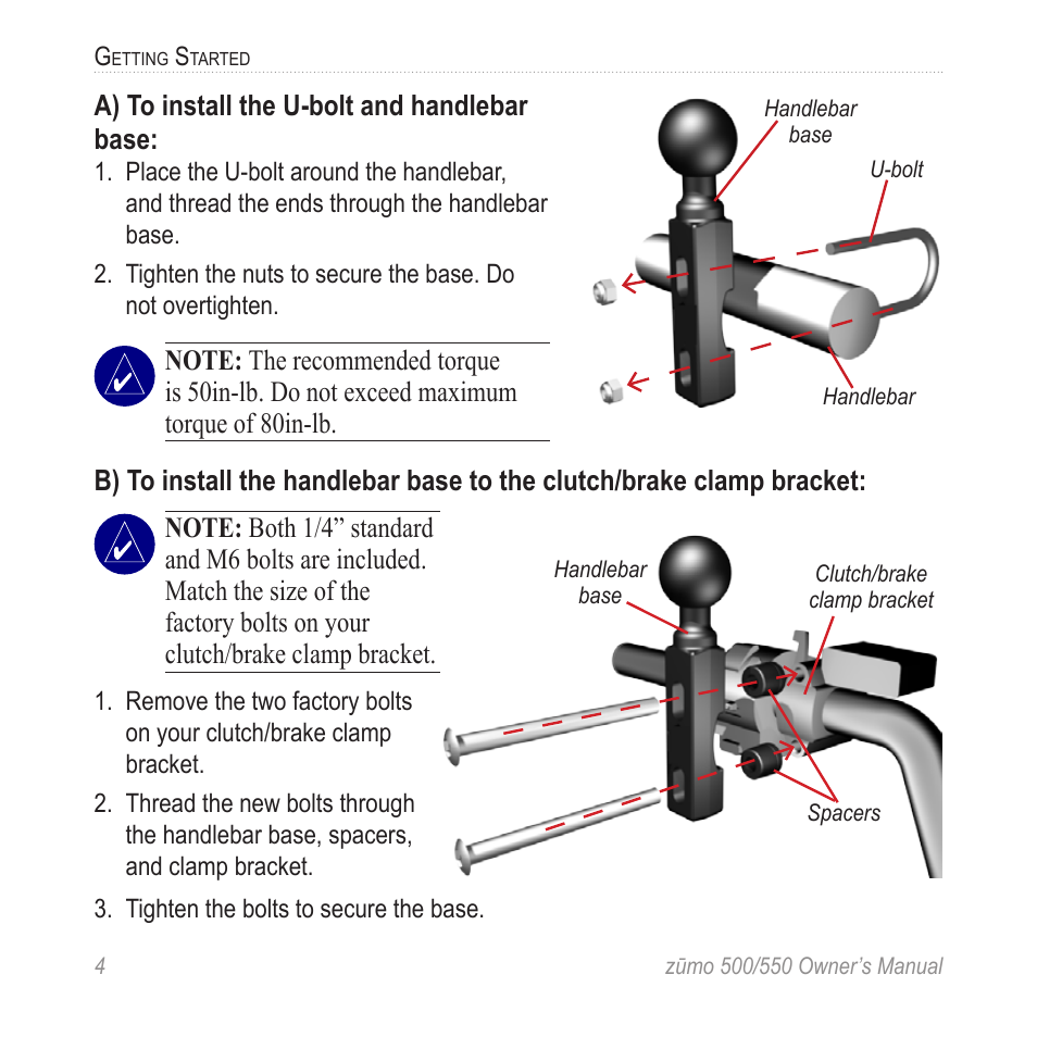 Garmin zumo 550  en User Manual | Page 10 / 74