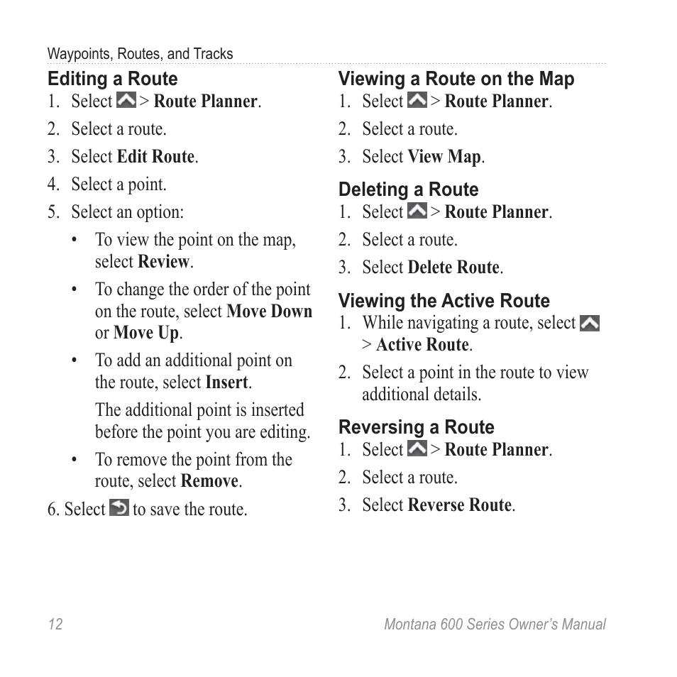 Garmin montana 600 User Manual | Page 16 / 70