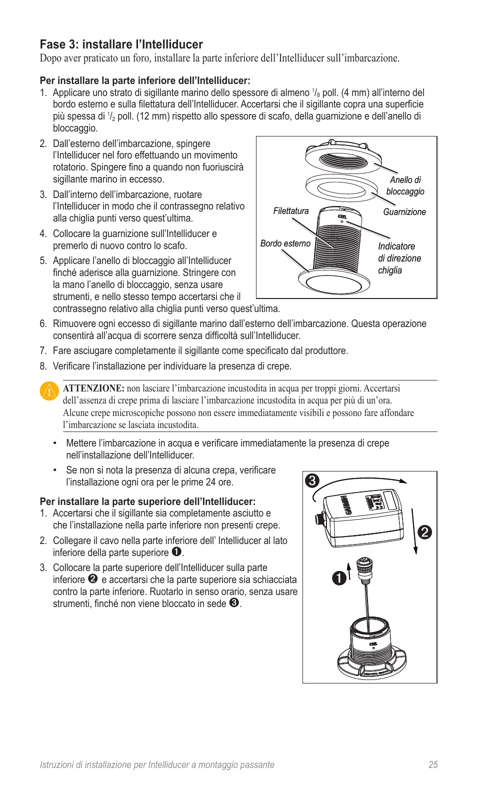 Fase 3: installare l’intelliducer | Garmin 190-00888-10 User Manual | Page 25 / 76