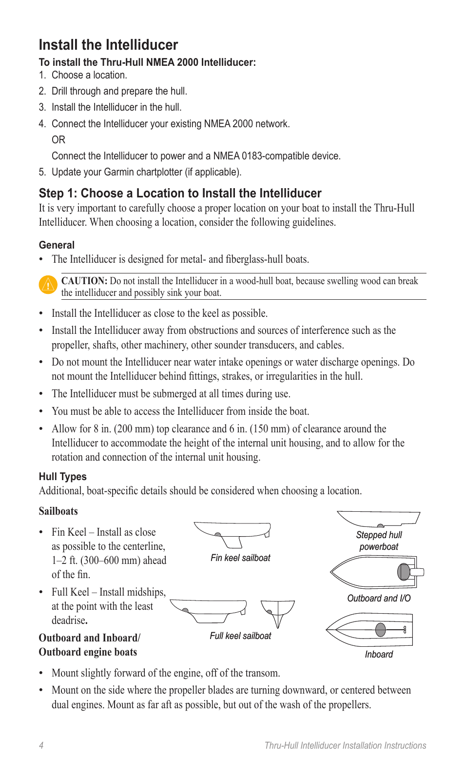 Install the intelliducer | Garmin 190-00888-10 User Manual | Page 4 / 76