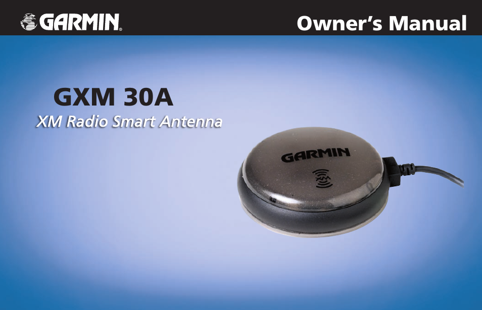 Garmin GXM 30A User Manual | 48 pages