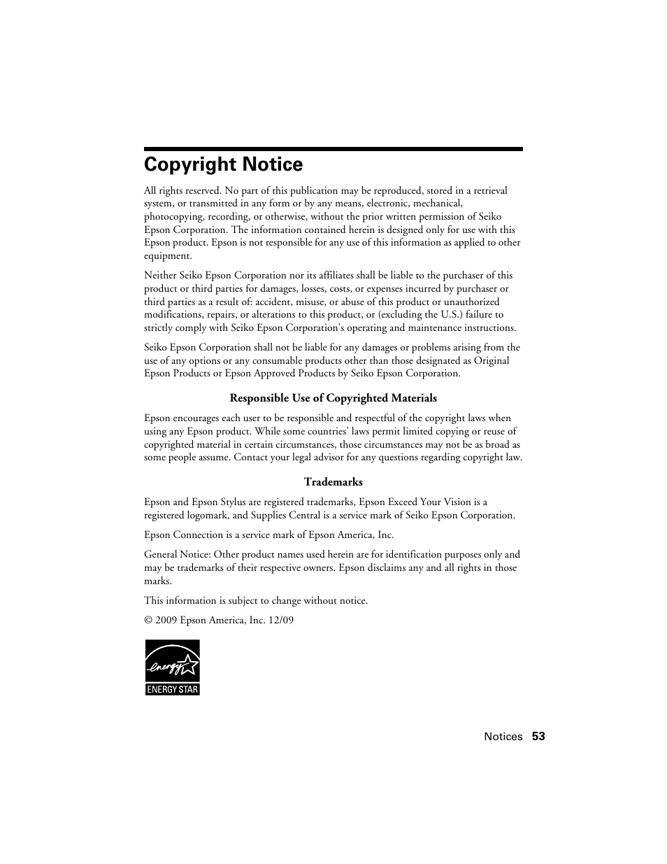 Copyright notice | Garmin STYLUS NX300 User Manual | Page 53 / 56