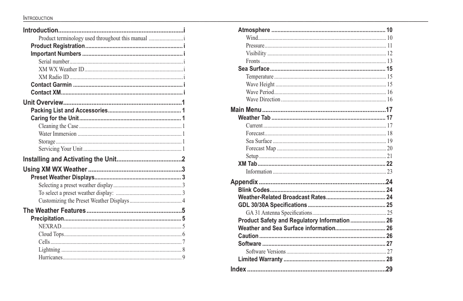 Garmin GDL 30 User Manual | Page 4 / 34