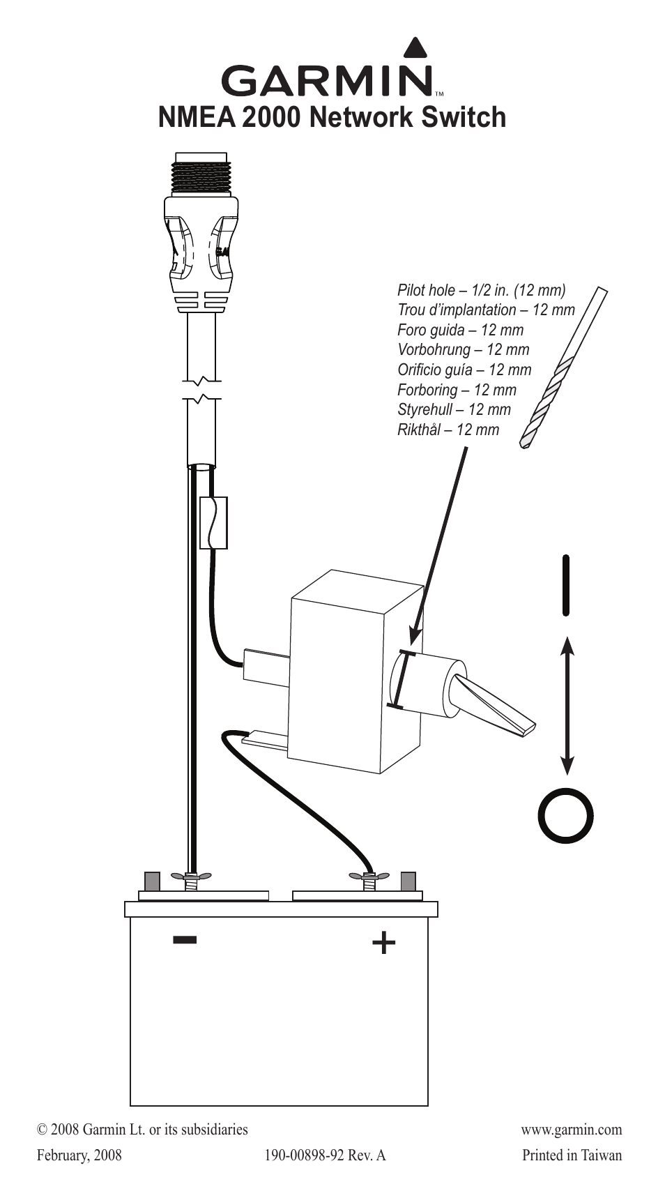 Garmin NMEA 2000 User Manual | 1 page