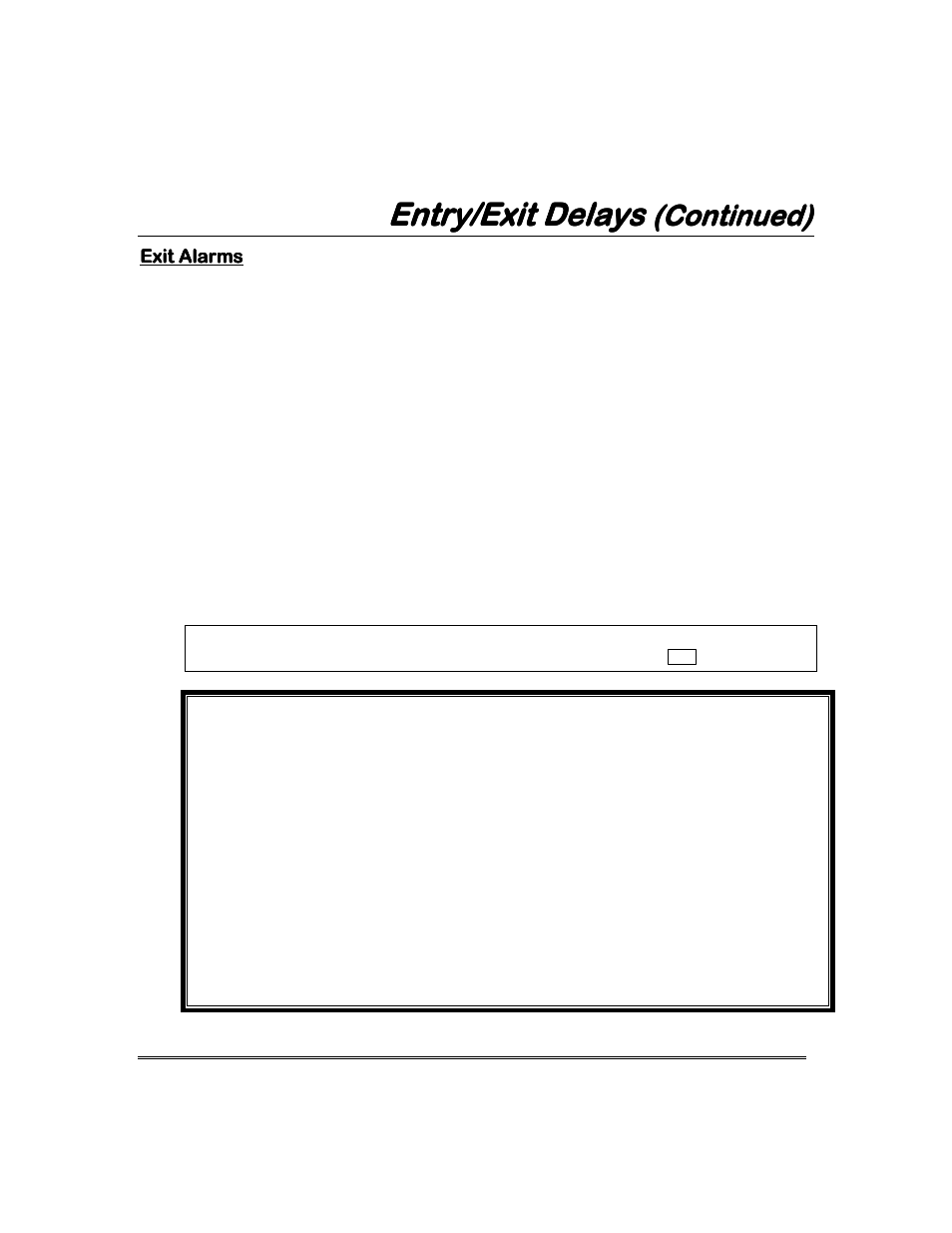 Entry/exit delays, Continued) | Garmin FA168CPS User Manual | Page 13 / 64