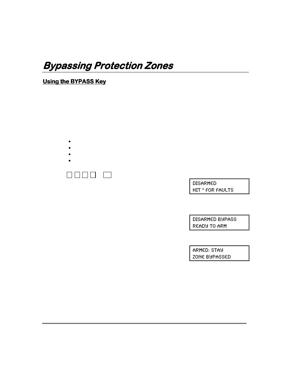 Bypassing protection zones | Garmin FA168CPS User Manual | Page 20 / 64