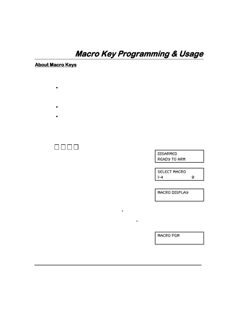 Macro key programming & usage | Garmin FA168CPS User Manual | Page 25 / 64