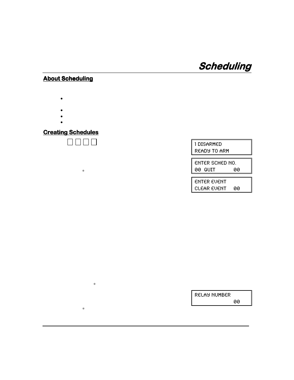 Scheduling | Garmin FA168CPS User Manual | Page 35 / 64