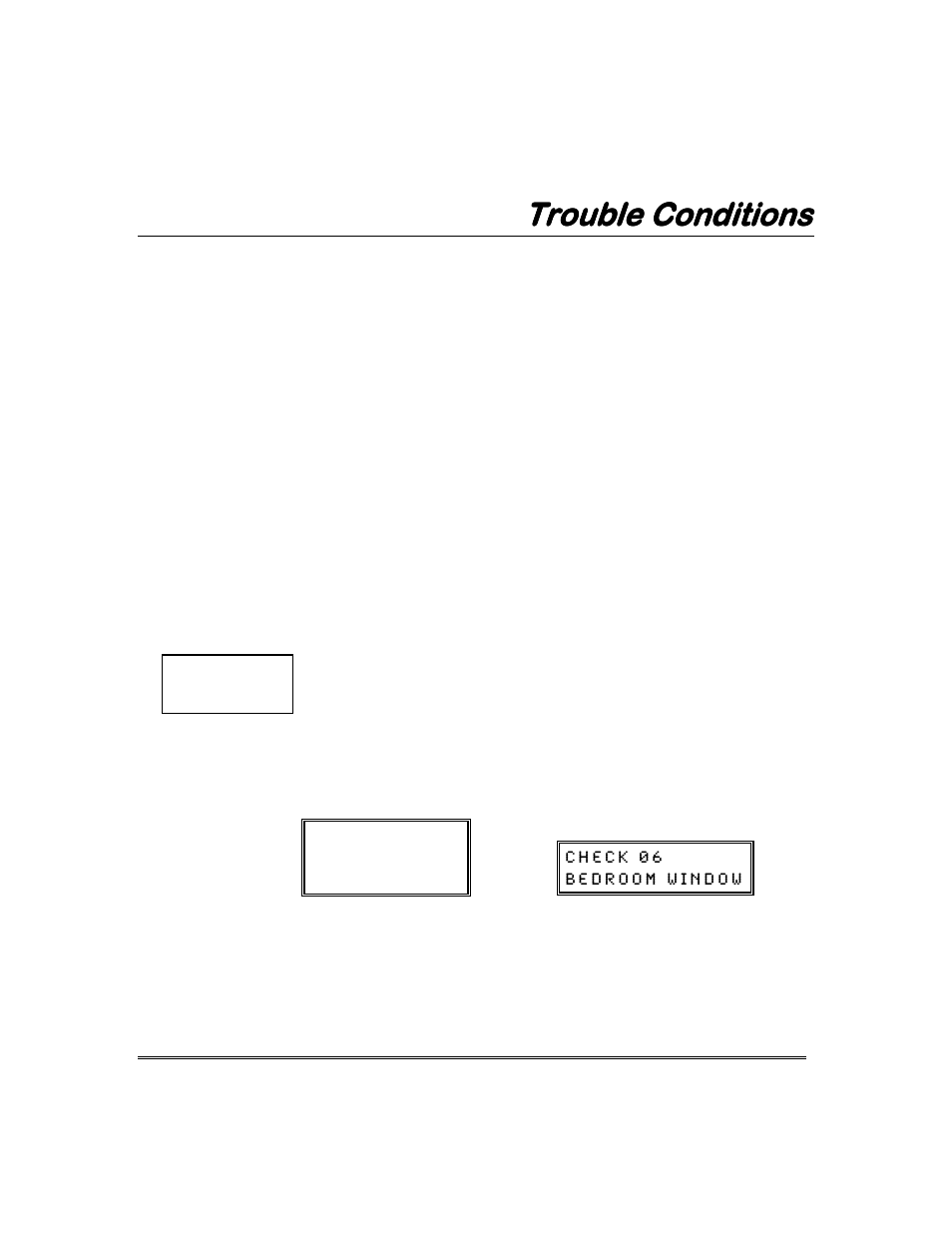 Trouble conditions | Garmin FA168CPS User Manual | Page 39 / 64