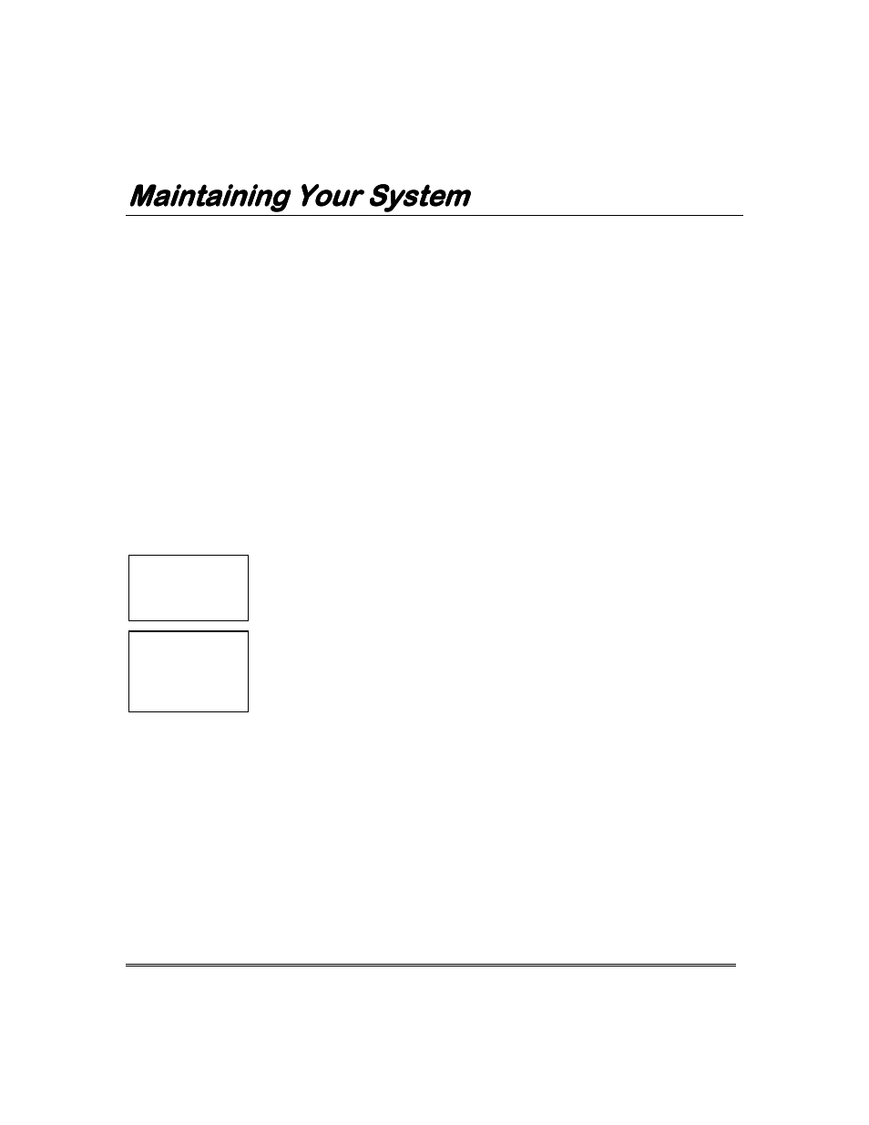 Maintaining your system | Garmin FA168CPS User Manual | Page 42 / 64