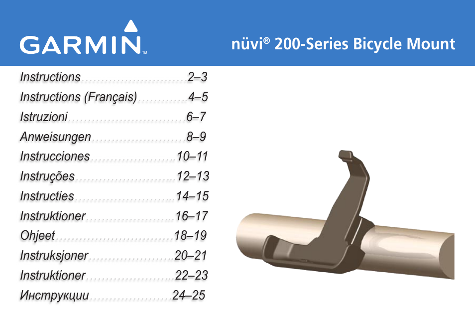 Garmin NVI 200 User Manual | 28 pages